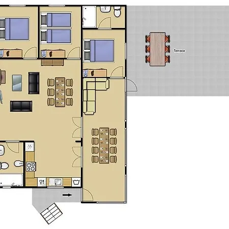 Sleeps 10 Pool Air Con Wifi Villa *